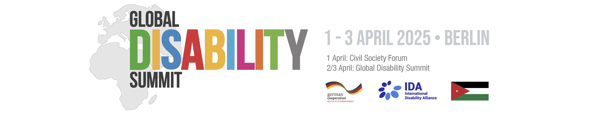 Logo von "Global Disability Summit"